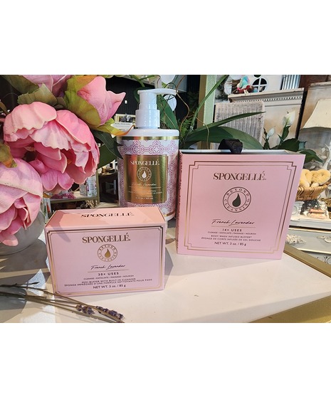 Spa Gifts- Spongelle French Lavender Set