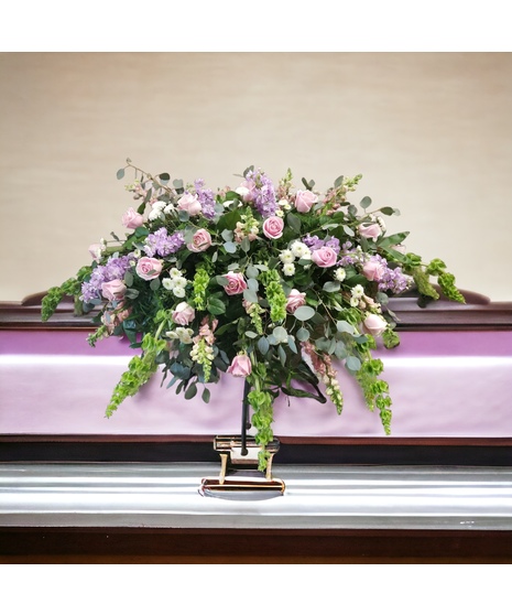Cherished Memories Casket Blanket