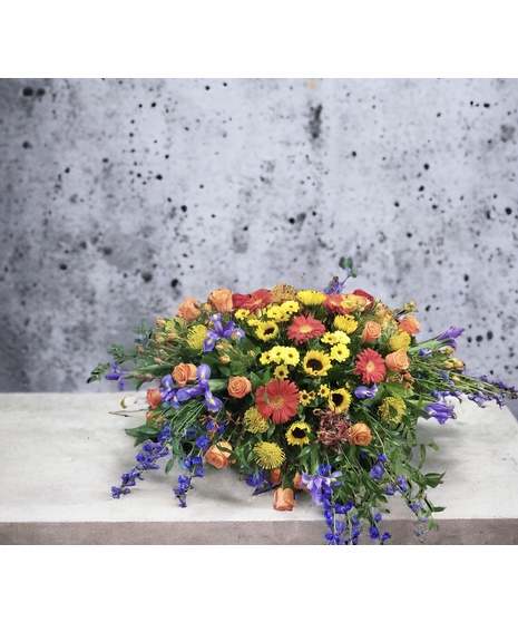 Vibrant Casket Blanket