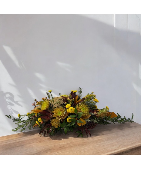 Fall traditional centerpiece