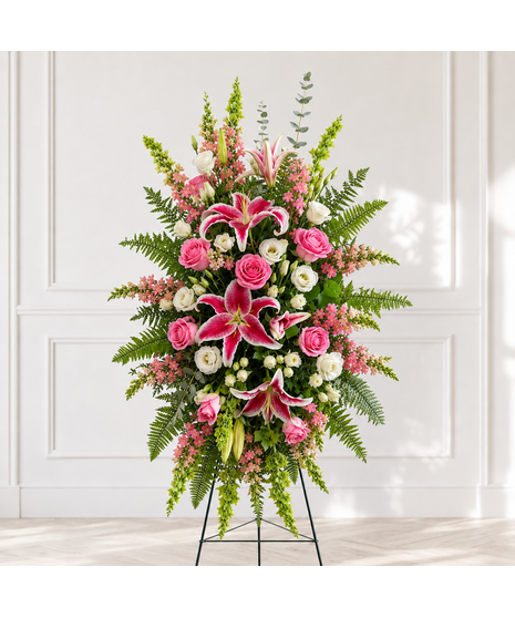 Lily & Rose Spray