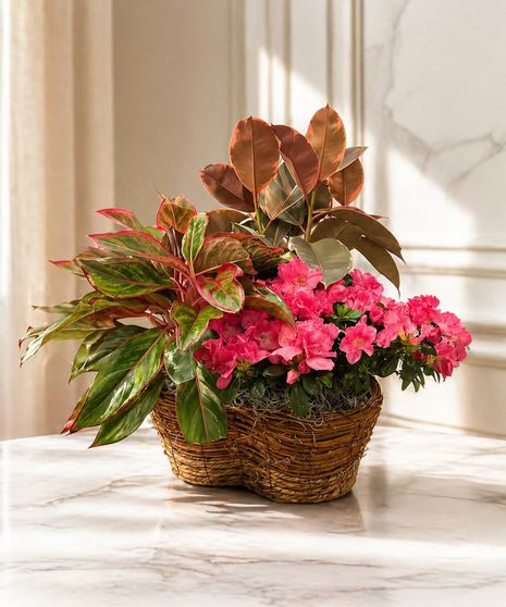 Azalea Trio Basket