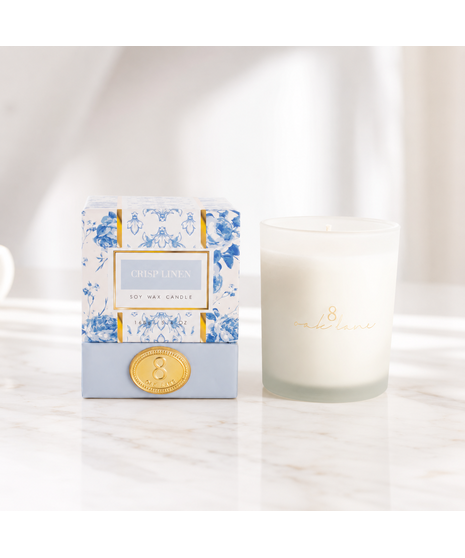 Crisp Linen Candle