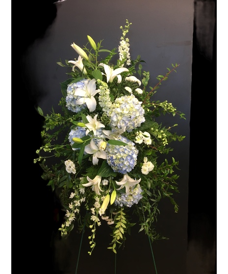 Lily and Hydrangea Spray