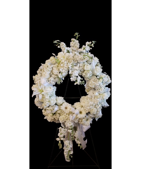 White  Designer Choice Wreath
