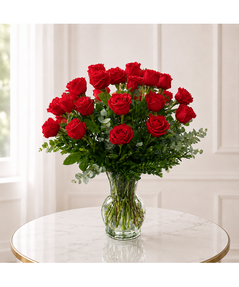 Two Dozen Rose Arrangement