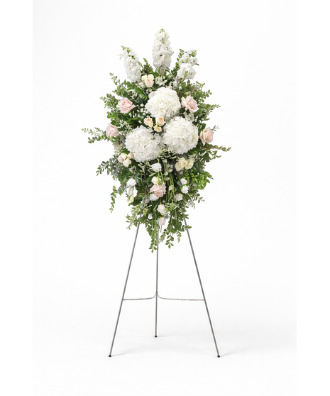 Blush Rose Sympathy Spray