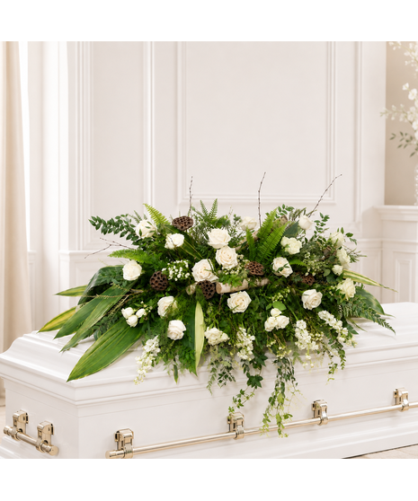 Whispering Meadows Casket Blanket