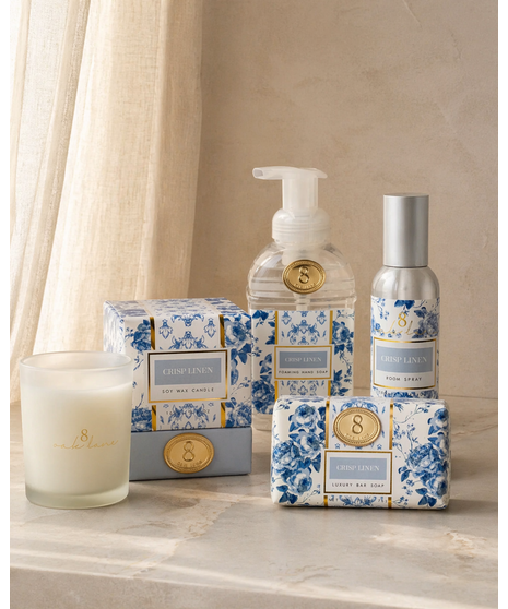 Crisp Linen Spa Gift Set