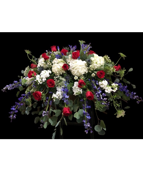 Patriotic Spirit Casket design