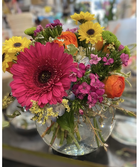 Gerbera Bowl
