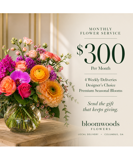 Monthly Flower Service