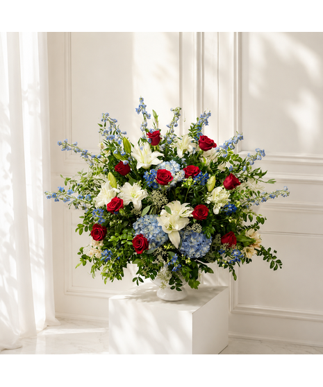 Patriotic Sympathy Urn Design