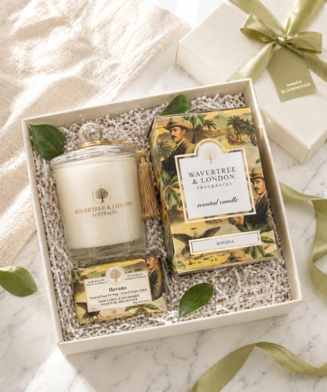 Havana Candle/ Soap Gift Set