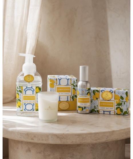 Lemon Ginger  Scent Spa Gift Set