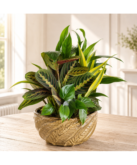10” Ceramic Plant Garden