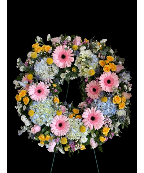 Pastel Designer Choice  Wreath