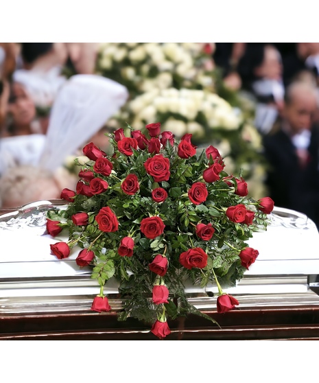 Divine Love Casket Blanket