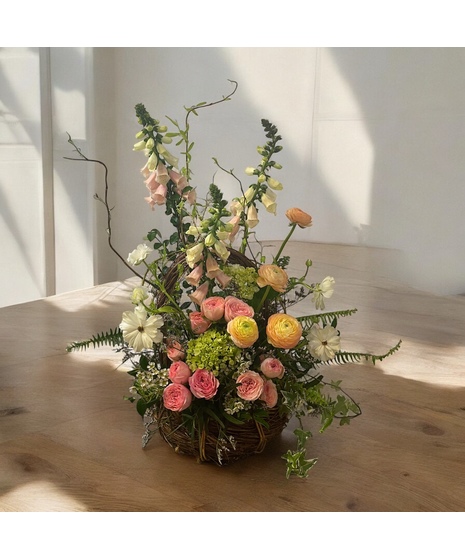 Foxglove Garden Basket
