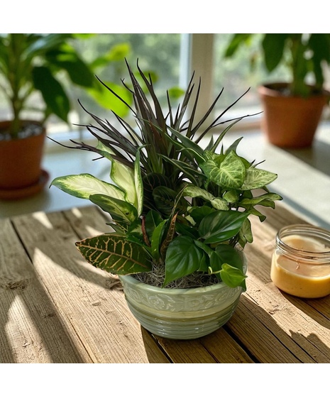 Medium Ceramic Plant Garden