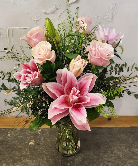 Lovely Lilies and Roses