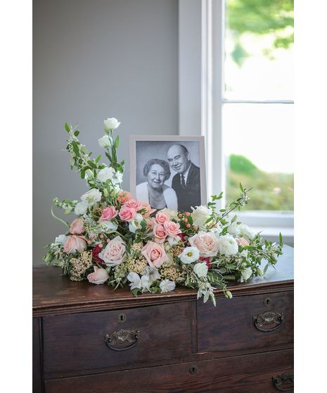 Blush and  Coral Memorial Design