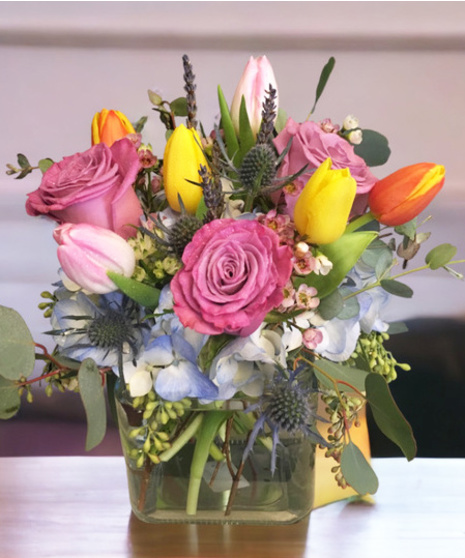 Lavender and Tulips